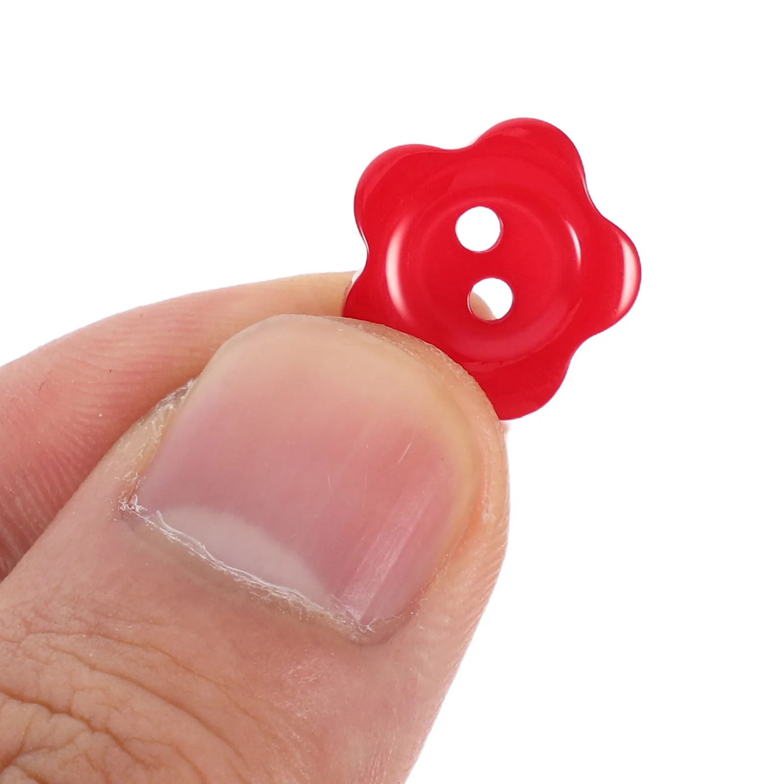 

20Pcs Floral Resin Flower Buttons Cute Flower Buttons for Kids Sweaters Coats Sewing Crafts Knitting Scrapbooking Accessories