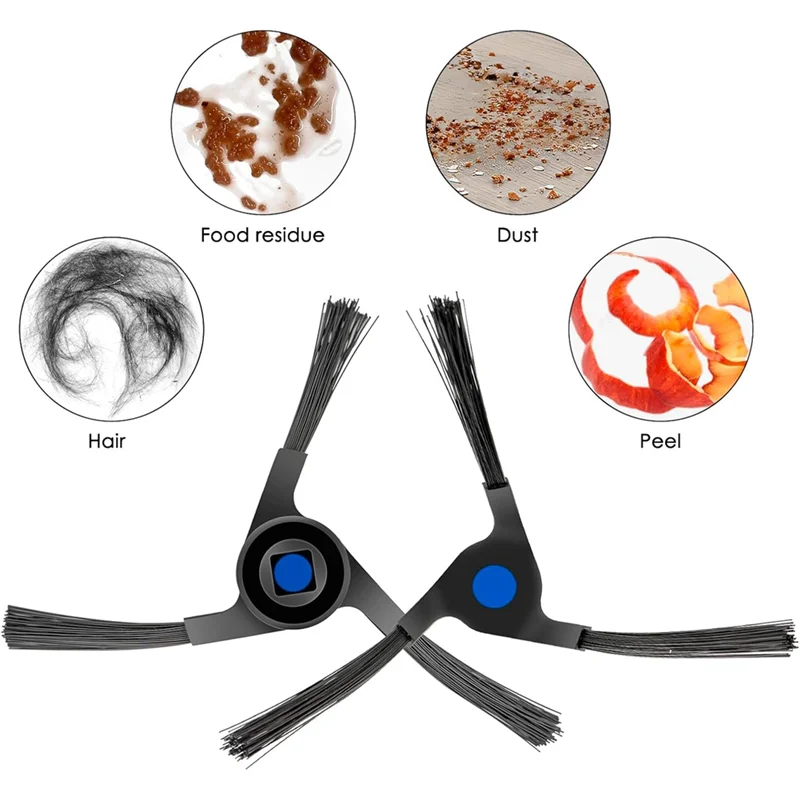 

Запасные части для боковых щеток ABKJ для ECOVACS DEEBOT X2 Omni/X2 Pro/X2, сменный аксессуар для роботизированной вакуумной боковой щетки