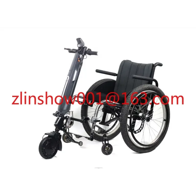 MT08 One Wheel handbikes power installation for disabled suspension and handbrake portable foot scooter