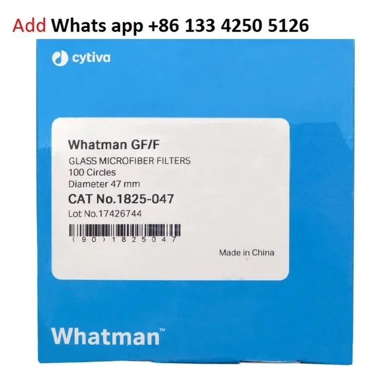 

Whatman Glass Fiber Filter Paper Membrane 1825-047 025 070 090 055 Chlorophyll Detection GF/F