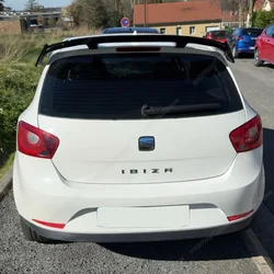 For Seat Ibiza Leon 2009-2021 Hatchback Rear Roof Spoiler Cap Rear Trunk Roof Lip Spoiler Wing Car Rear Lip Cover Bodykit Tuning