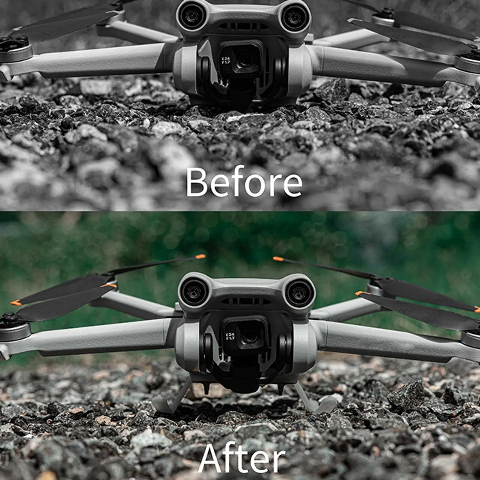 For DJI Mini 3 Pro Increased Tripod Extension Protector Landing Gear Anti-drop Buffer Training Landing Rack