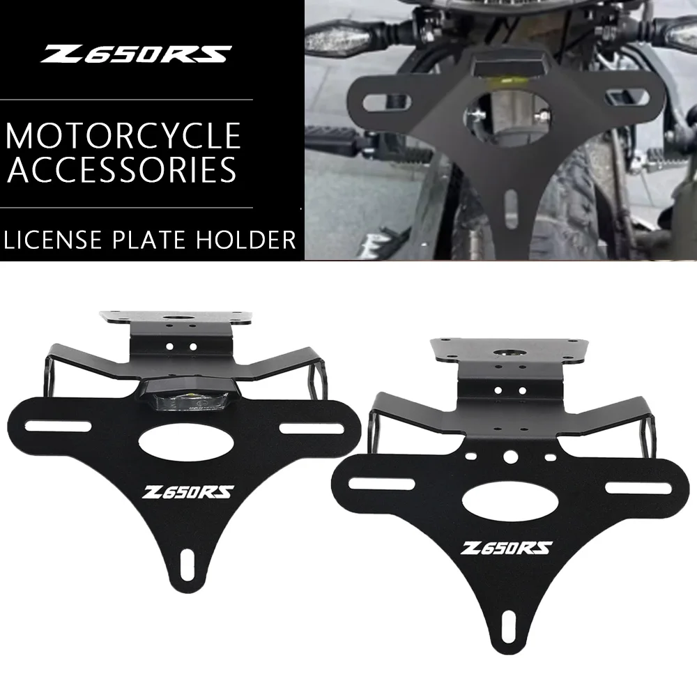 

FOR KAWASAKI Z650RS Z 650 RS 2021 2022 2023 2024 2025 Motorcycle License Plate Holder Fender Eliminator Kit Registration Bracket