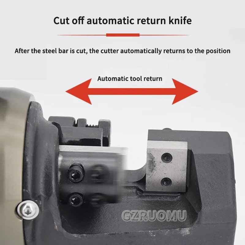 RC20C-32C Handheld rebar bender, Electric Rebar Hydraulic Clamp Portable Round Steel Carbon Steel Quick Cutter 220V