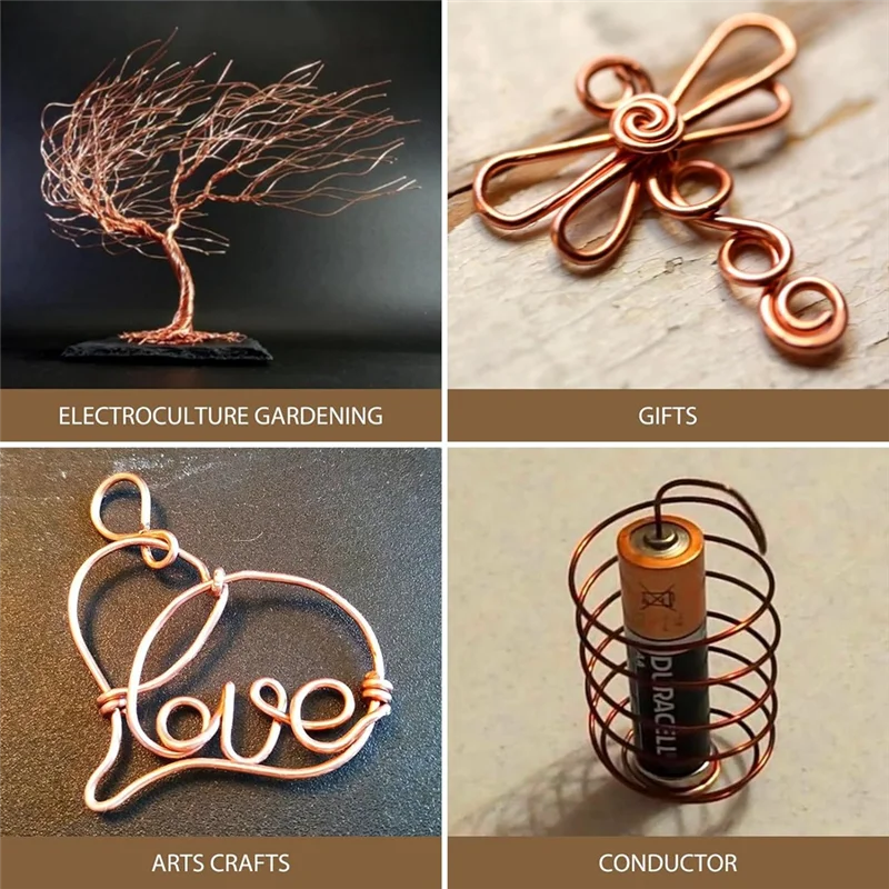 99.9% Dead Soft Copper Wire, 20 Gauge/ 0.8 Mm Diameter, 328 Feet/ 100 M, 1 Pound Spool Pure Copper Wire Durable Easy To Use