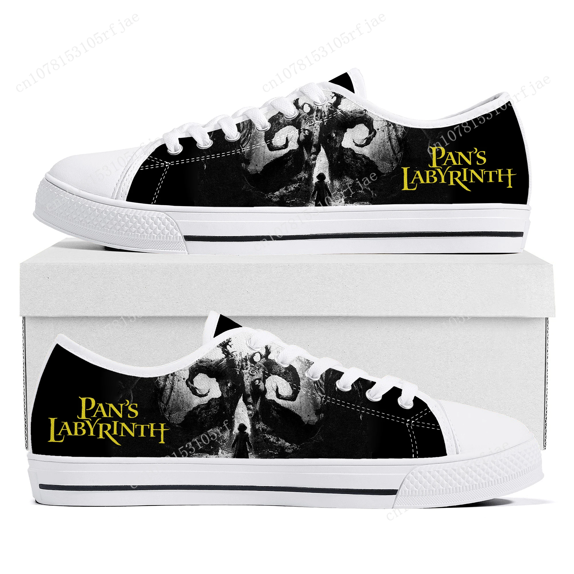 

Pan's Labyrinth Low Top Sneakersh Hot 3D Game Womens Mens Teenager Fashion High Quality Canvas Sneaker Couple Custom Built Shoes