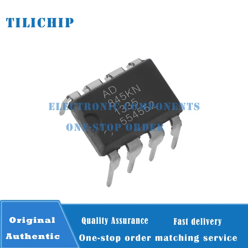 4PCS  Brand New AD843JN AD845JN AD845KN AD843KN DIP-8 Dual-channel, precision, low-power, FET-input operational amplifier