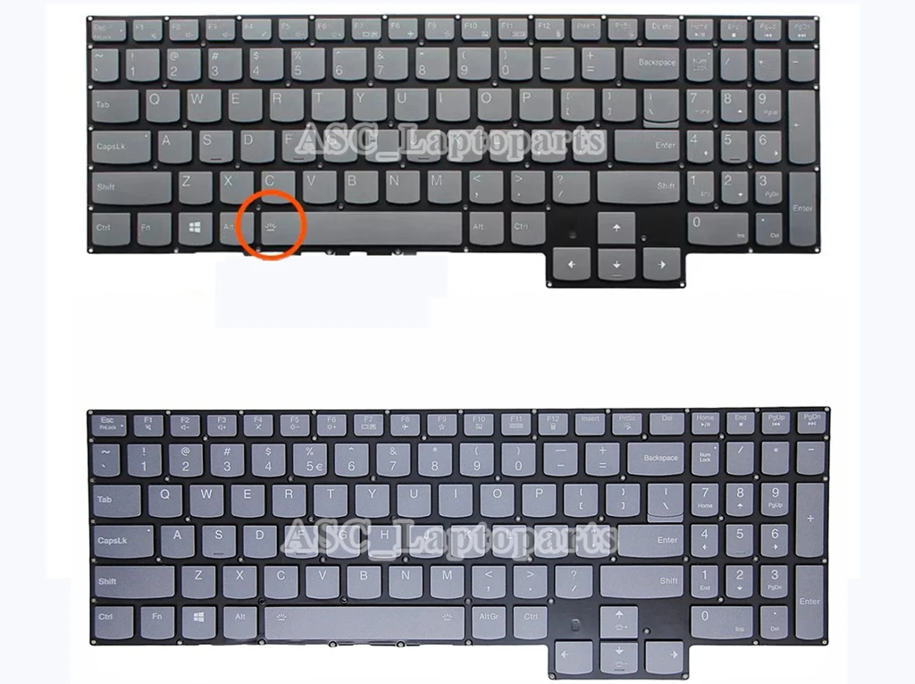 

Новая американская QWERTY-клавиатура для Lenovo Legion S7 15IMH5/15ARH5 S7-15ACH6 S7-15ARH5 S7-15IMH5 R9000X Y9000X 2021, белая / с RGB-подсветкой