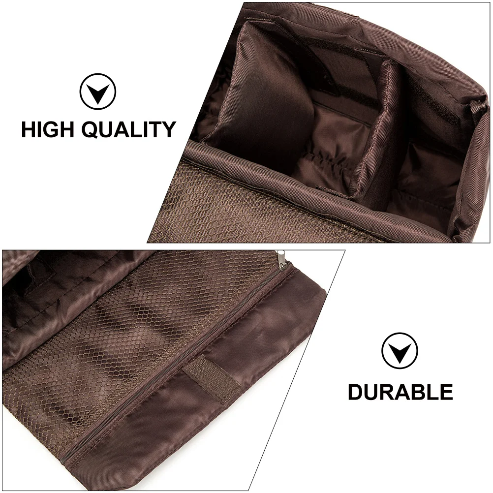 

Camera Bag Waterproof Nylon Dslr Pouch With Multiple Compartments For Lens Tablet Power Bank Passport Photography Gear Organizer