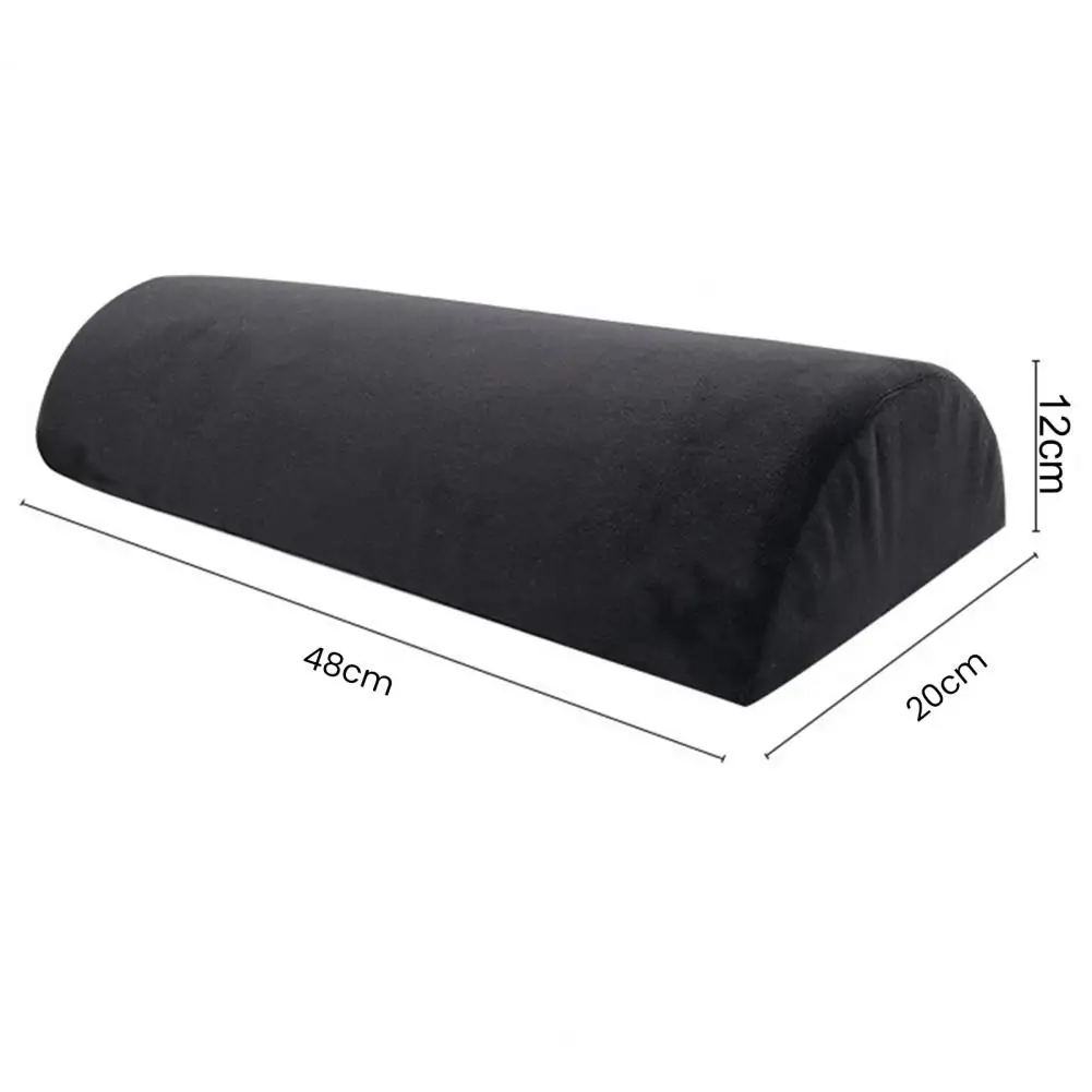 Semicírculo Forma Multifuncional Almofada Footrest, Prático Pé Resto, Uso Doméstico