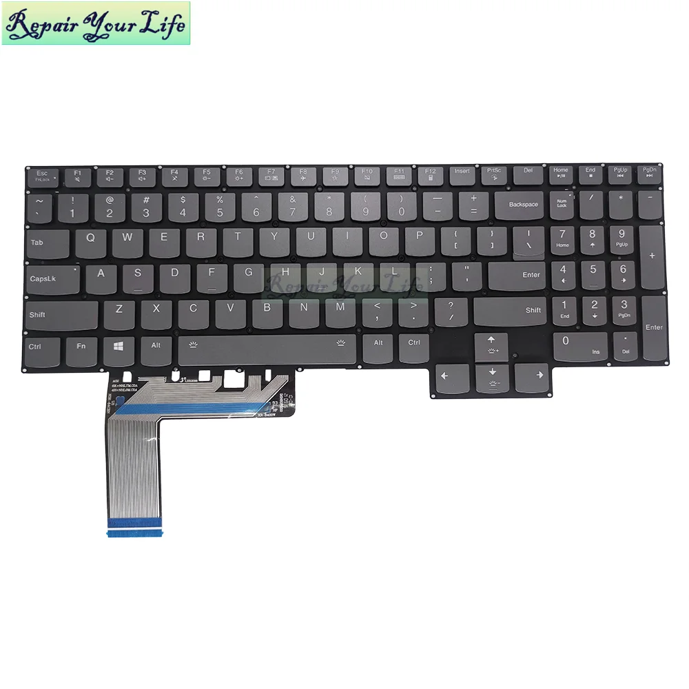 

US Russian RGB Backlit Keyboard for Lenovo Legion S7 16APH8 16ARHA7 16IAH7 16IRH8 82Y4 82UG 82TF 82Y3, RU-EN English Keyboards