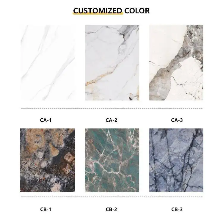 أثاث غرفة المعيشة تصميم إيطالي طاولة قهوة مربعة خفيفة طاولة قهوة رخامية فاخرة بقاعدة من الفولاذ المقاوم للصدأ طاولة قهوة