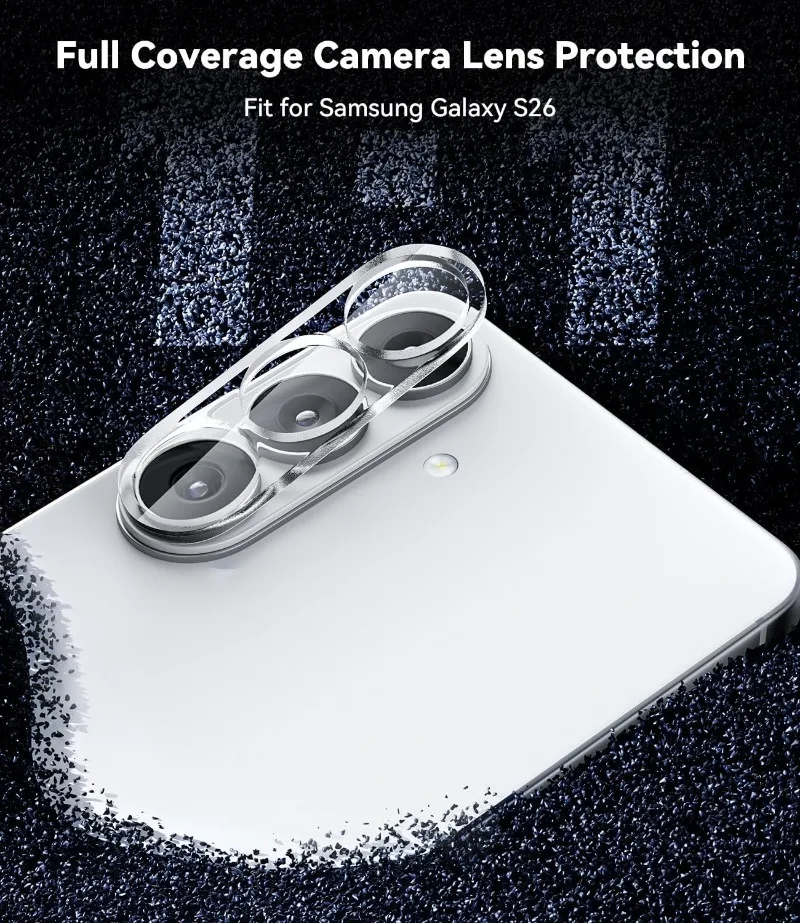 Camera Protective Tempered Glass For Samsung Galaxy S26 S26 Plus Ultra HD Clear Camera Lens Glass Film