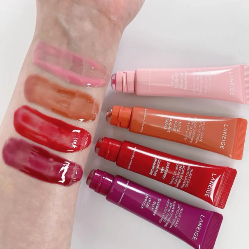 Donut Getinte Lippenbalsem Spiegel Transparante Lip Glazuur Jelly Lipgloss Hydraterende Lip Verrijking Olie Niet Vervagende Lip Make-Up