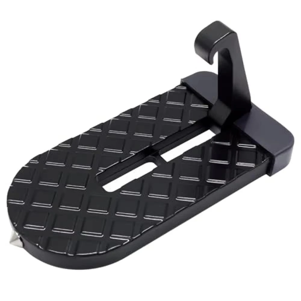 

Multifunction Foldable Car Door Pedal Universal Car Roof Rack Step Latch Hook Auxiliary Foot Pedal Aluminium Alloy Safety Hammer