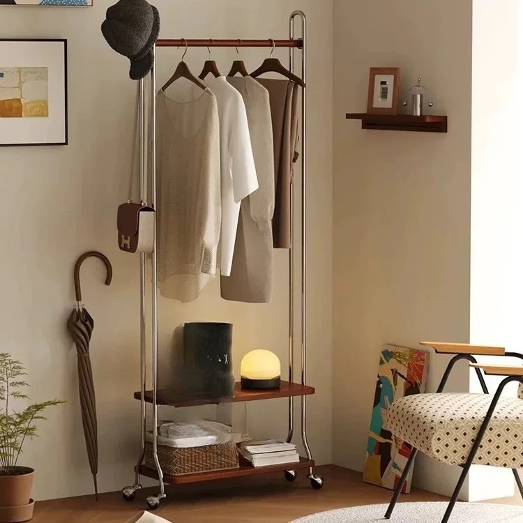 Hanger Stainless steel wood simple removable hanger