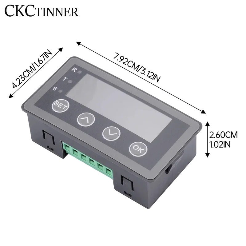 DC 0/2-10V 0/4-20mA Analog Input Display Meter  Digital Display Meter Table HXDSBOXAI-NR/485/RL Version Analog Meter