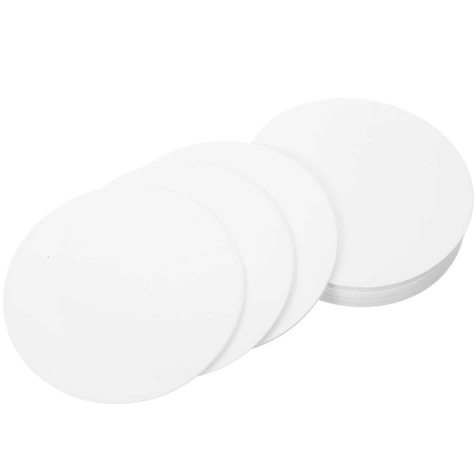 100 Pcs Filter 9cm Qualitative Quantitative Experiment Absorbent Paper Experiment Filter Paper for Teaching Equipment