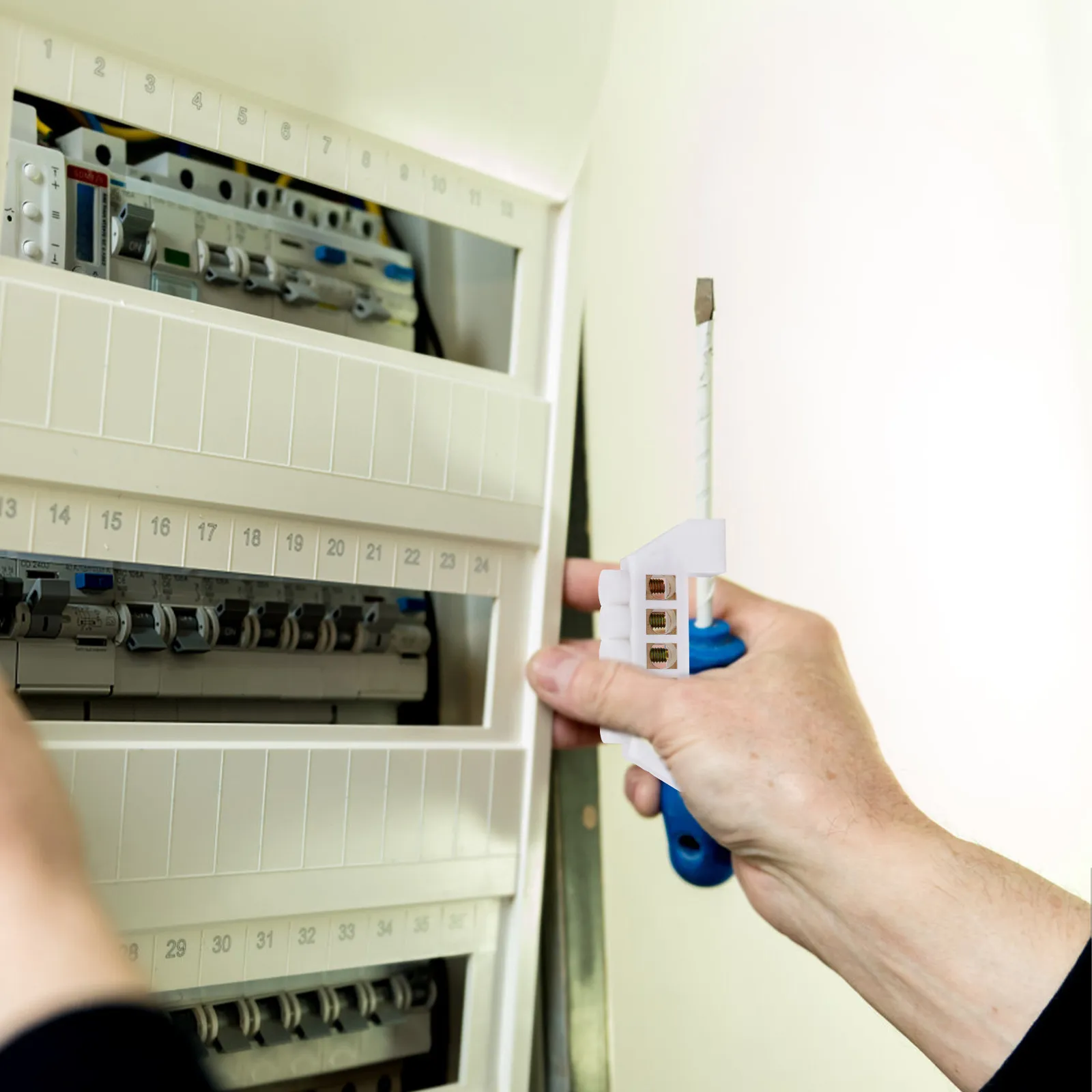 

10pcs Bridge Brass High Strength For Distribution Blocks Box Terminal Block Screw Terminal Block Set Outdoor Use