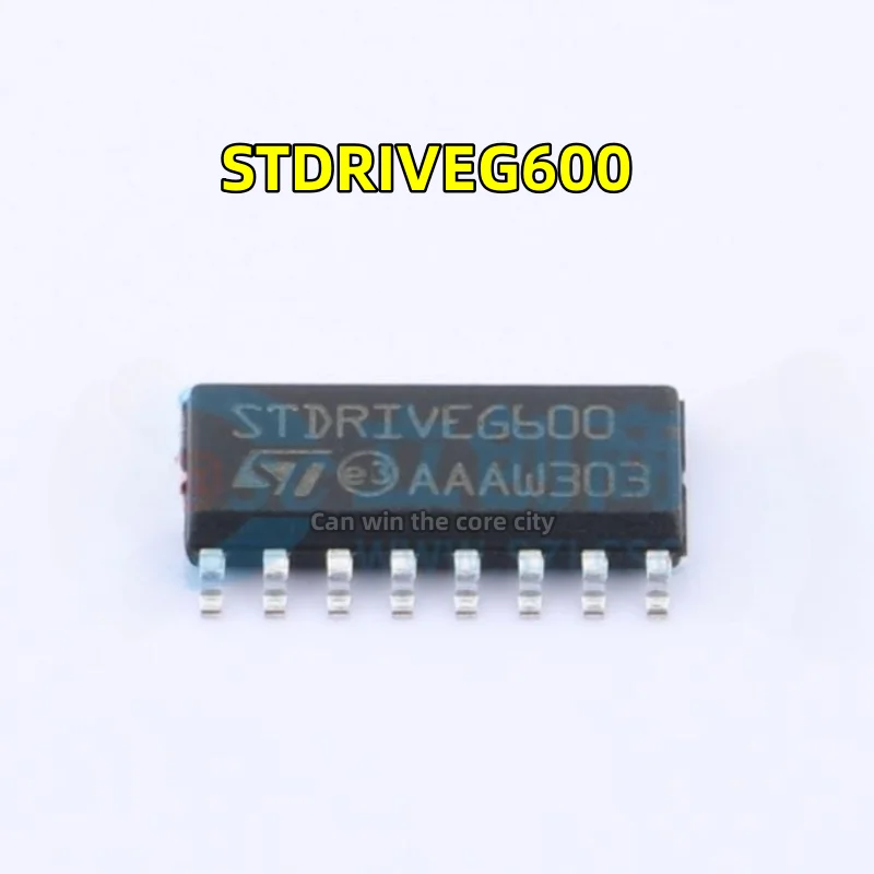 10 pieces STDRIVEG600 Half bridge MOSFET gate driver IC patch SOP-16, original spot direct auction