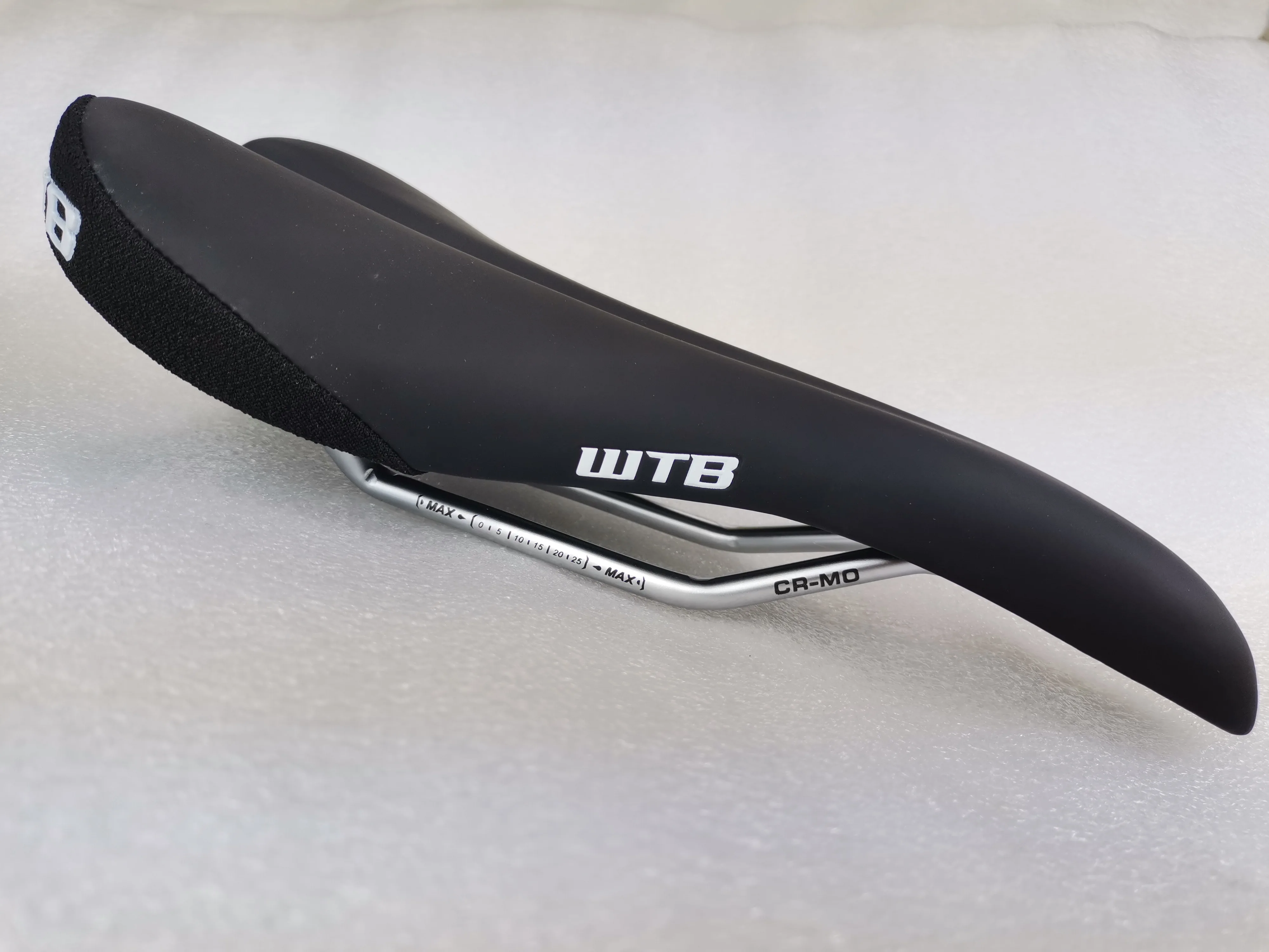 NEW WTB VOLT PRO SADDLE SEAT ROAD MTB CR MO RAIL 265x135MM BLACK WEIGHT 215g