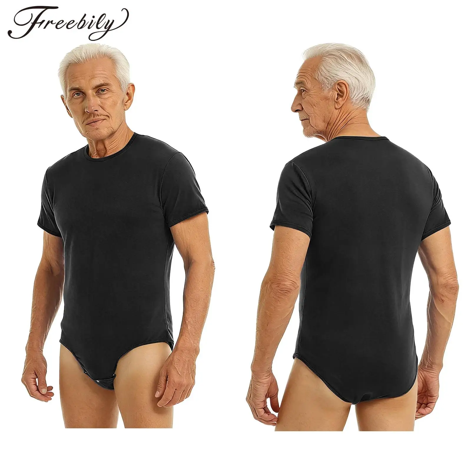 

Комбинезон для взрослых при недержании, с коротким рукавом, адаптивная одежда для пациентов с альцгеймером, лежачих, людей с ограниченными возможностями, медицинский комбинезон для ухода