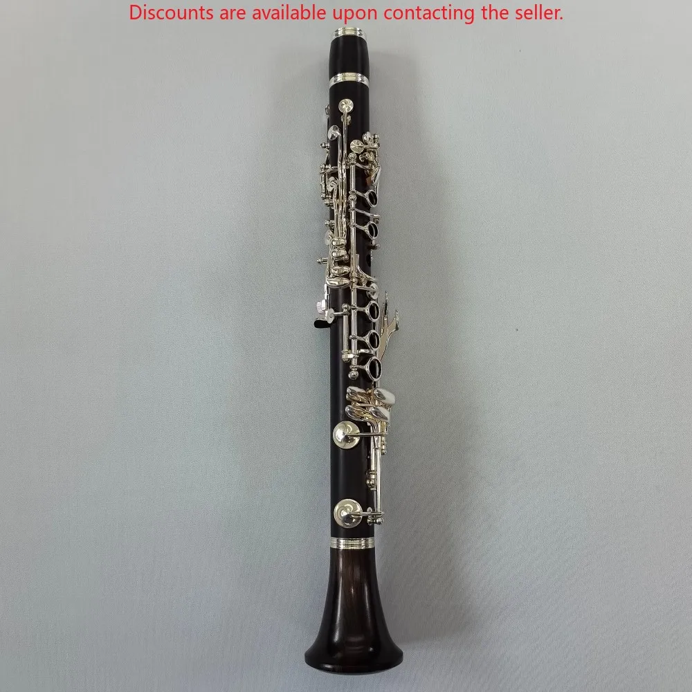 Ebony Wood Material One-piece Molding Keys Eb Clarinet
