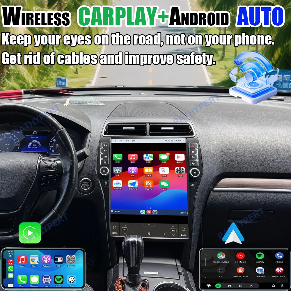 Unisoc 7870 Android 15 Wireless Carplay 16.2