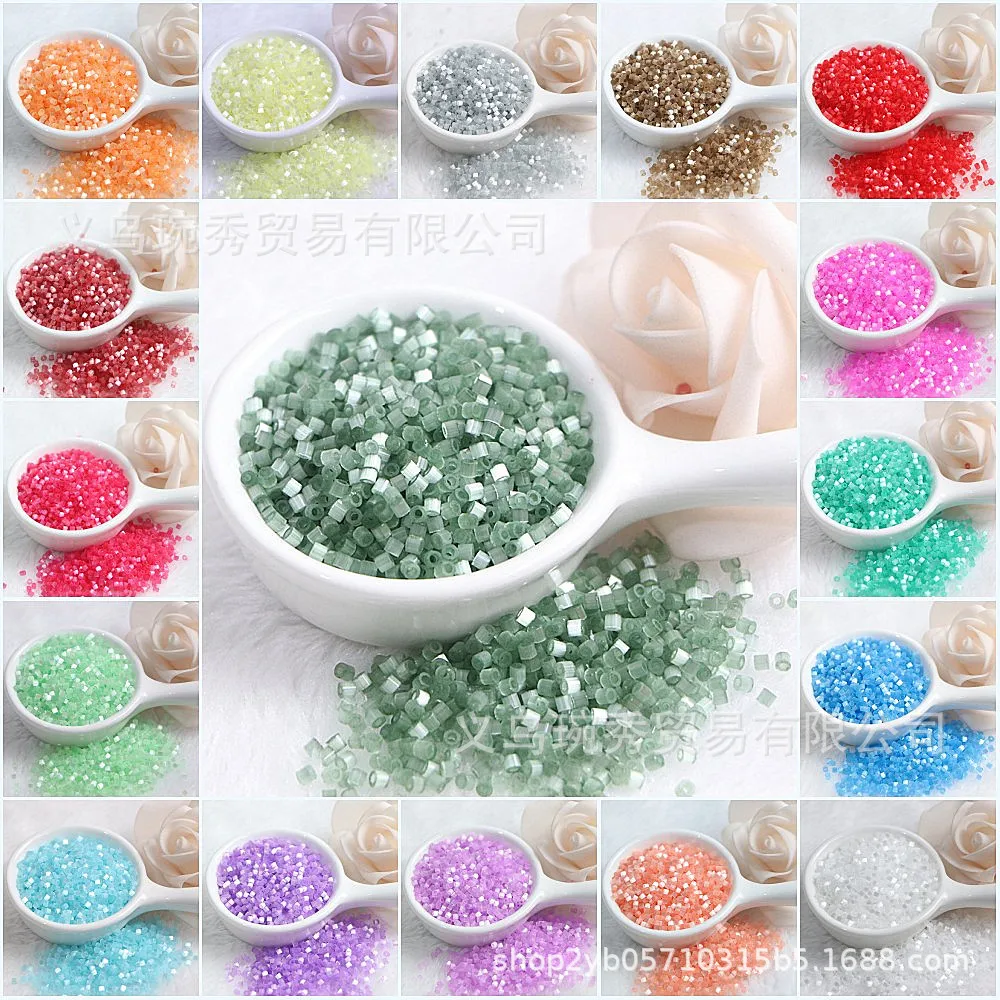 

2.5mm high-quality cat eye brushed tube bead handmade DIY bracelet necklace earring accessory material