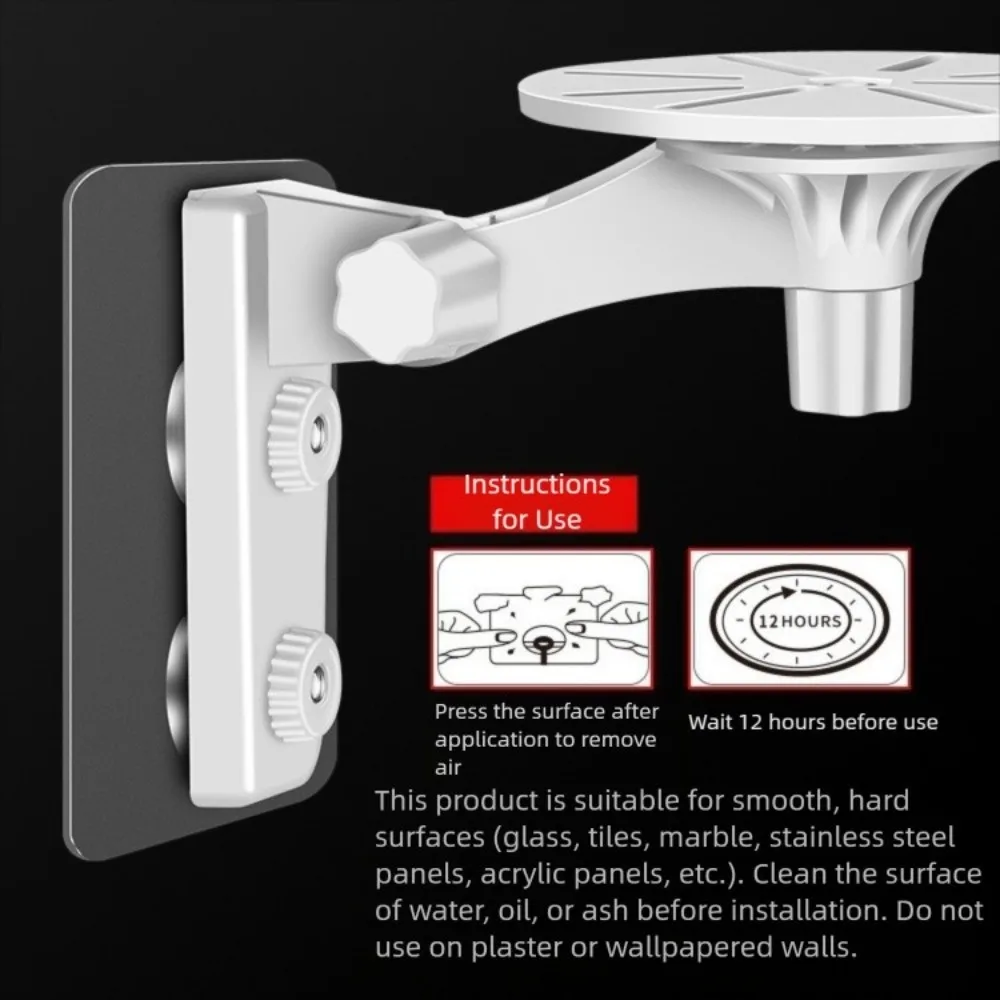 Wall Mount Camera Support Wall Bracket Universal No Punching Monitor Bracket Rotatable Camera Base Most Surveillance Cameras