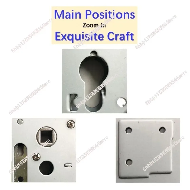 Outdoor Anti-rust Electric Lock Parts Z5572 Smart Door Lock Body Stainless Steel Cylinder With Waterproof Dustproof Performance