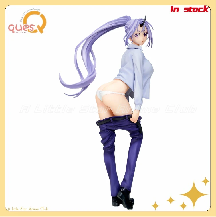 

In Stock Original QuesQ That Time I Got Reincarnated As A Slime Shion Anime Figures Models Collection Gifts Toys