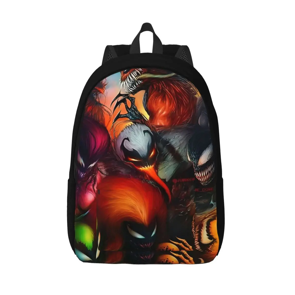 Kindergarten Bag SYMBIONTES Large Capacity Marvel Venom The Last Dance High School Students For Gifts Casual Laptop Bag