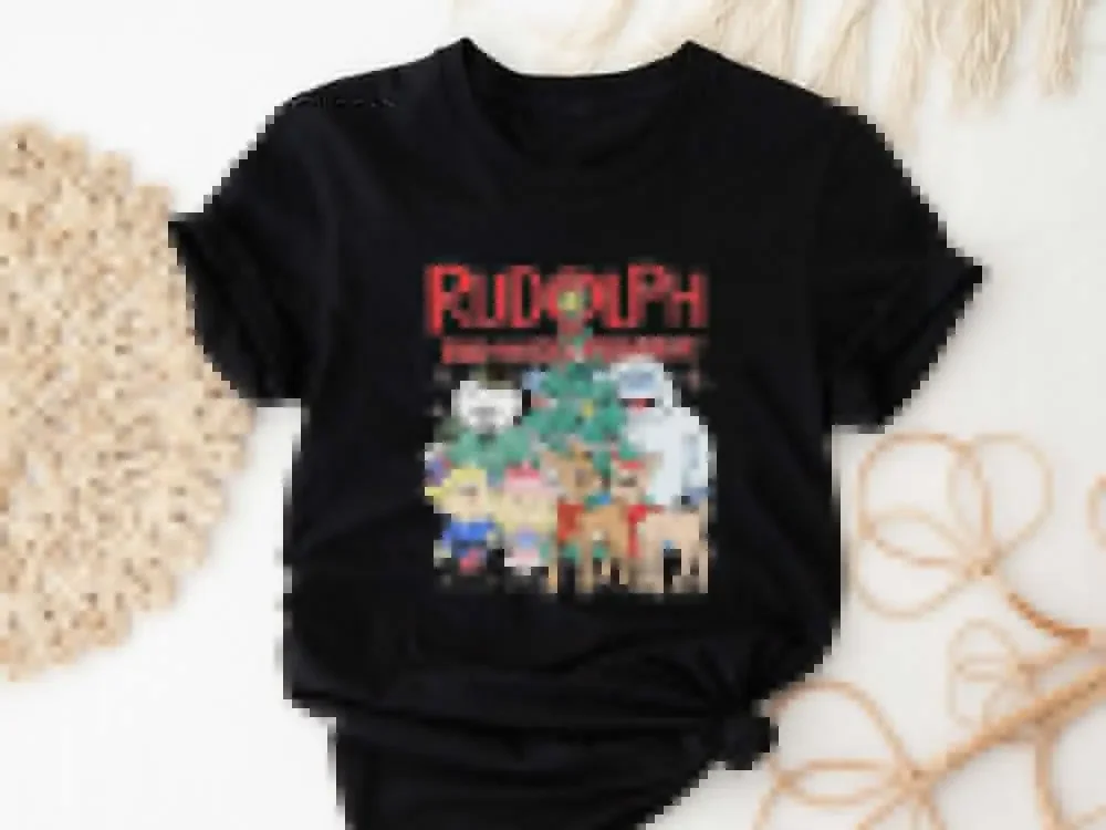 Vintage Rudolph the Red-Nosed Reindeer Movie 60s Cartoon Gifts For Fans T-shirt