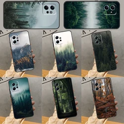 Beautiful Mountain Forest Nature Case For Xiaomi Redmi Note 11 10 8 9 12 Pro Plus Note 12S 10S 11S 9A 10A 9C 10C 12C Cover