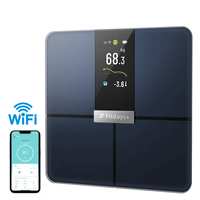 Smart WiFi Body Fat Scales Digital Wireless Bathroom Weight Scale Smart Composition Analyzer for Home Fitness Tracking