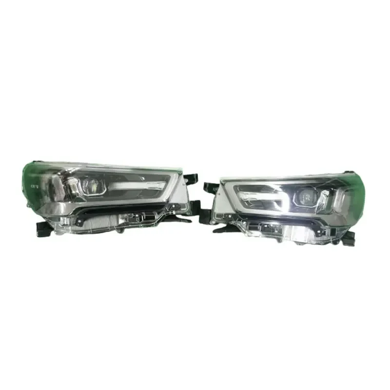 New arrival Factory auto head lights Bright Car Led Head Lamp HeadLight for Toyota Hilux Revo Update Rocco 2021