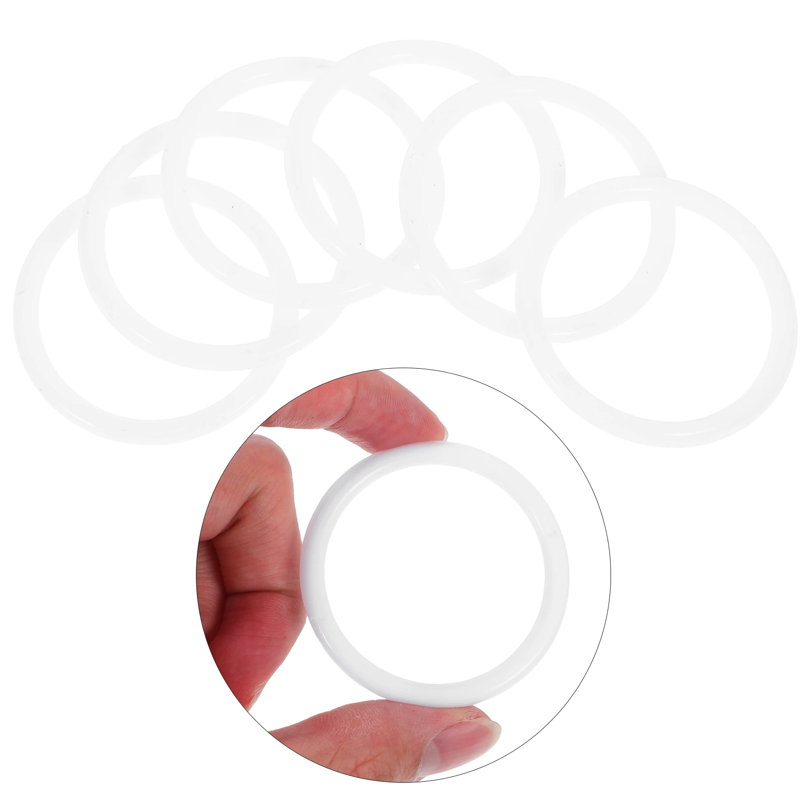 

50 Pcs Dream Catcher Ring Dreamcatcher Round Rings Circle Hoop The Frame Supplies Hoops for Crafts