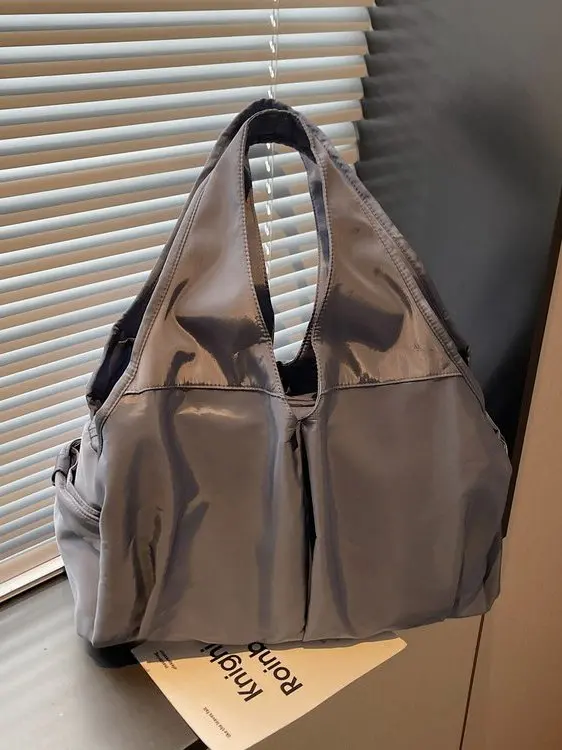 

Large Capaci Canvas Nylon Women's Handbag Faionable Single oulder Dance Bag Waterproof Travel Bag Casual Simple Sle