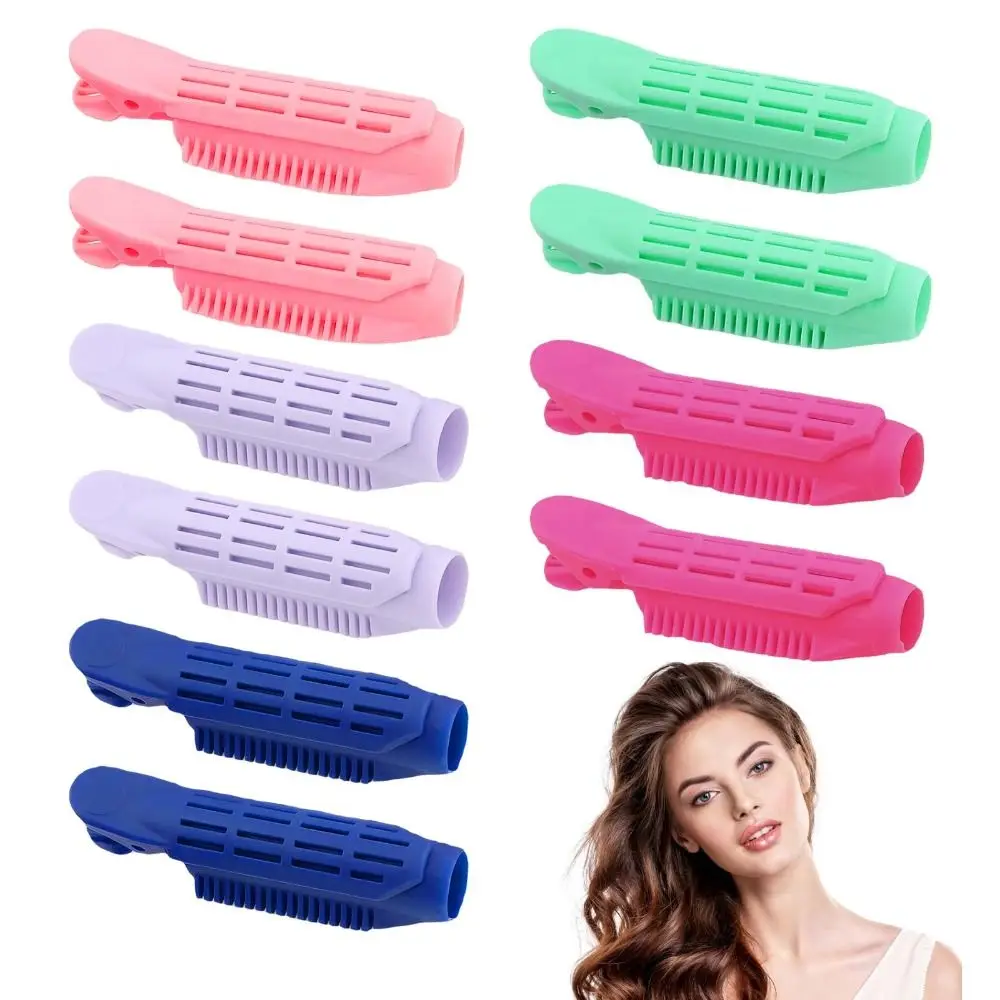 10pcs New Natural Volumizing Hair Root Clips Sleeping No Heat Hair Care Rollers Plastic Twist Styling Tools Diy Tools