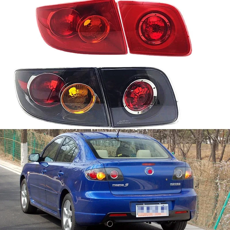 For Mazda3 2006 07 08 09 10 11 2012 Car Accessories Sedan Tail Light Assembly Turn signal Brake lights parking lights Rear lamp