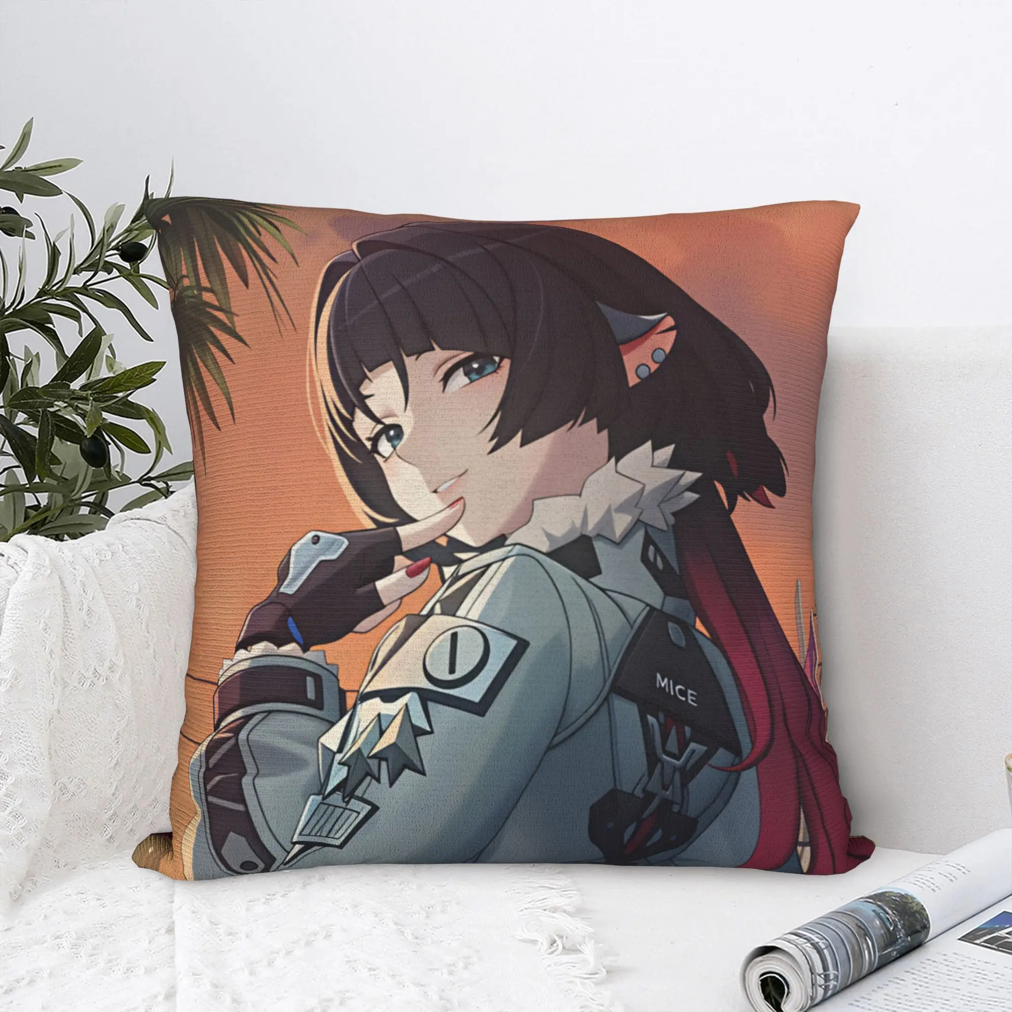 Jane Doe Pillow Case  Custom Pillow Cover Kawaii Pillowcases For Sofa Car Home Decor