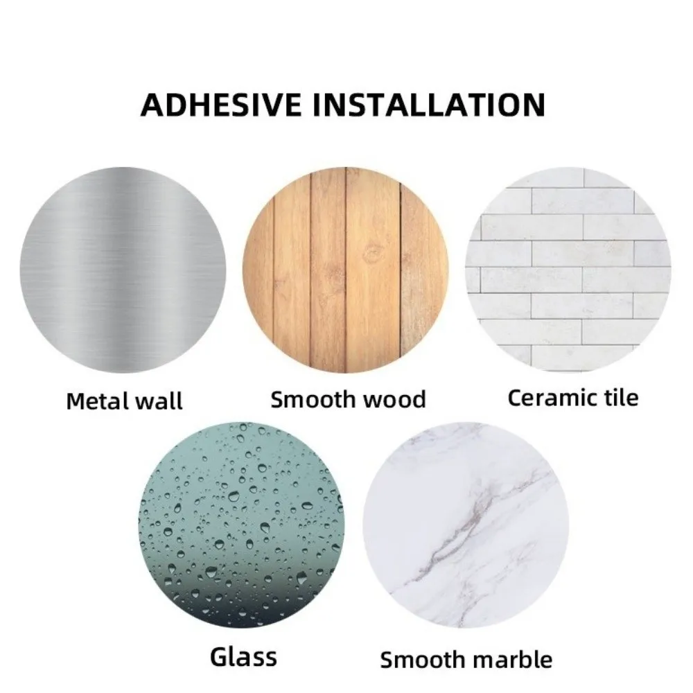 

Wall Mount Toilet Paper Holder Space Saving Self Adhesive Cell Phone Holder Stainless Steel Toilet Paper Rack Bathroom Use