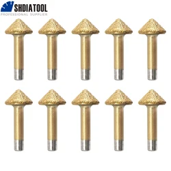 SHDIATOOL Engraving Router Bit Milling Cutter Mushroom Relief Sculpture Engraver CNC Grinding Granite Marble Blade Carving Knife