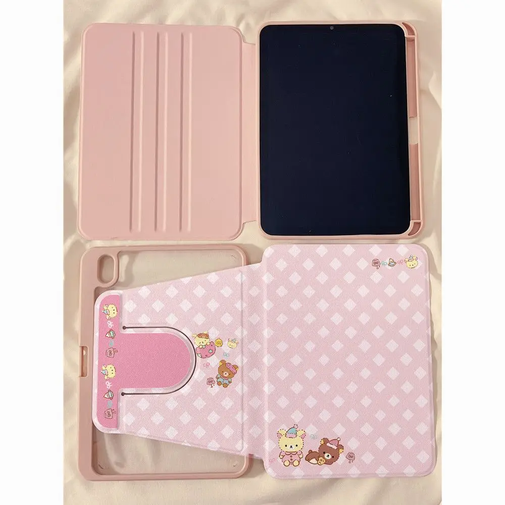 Rilakkuma Case for IPad 10 Air 6 Protective Cover Kawaii Protection Shell with Pen Slot for Apple IPad10 Air6 Tablet Anti-drop view 3