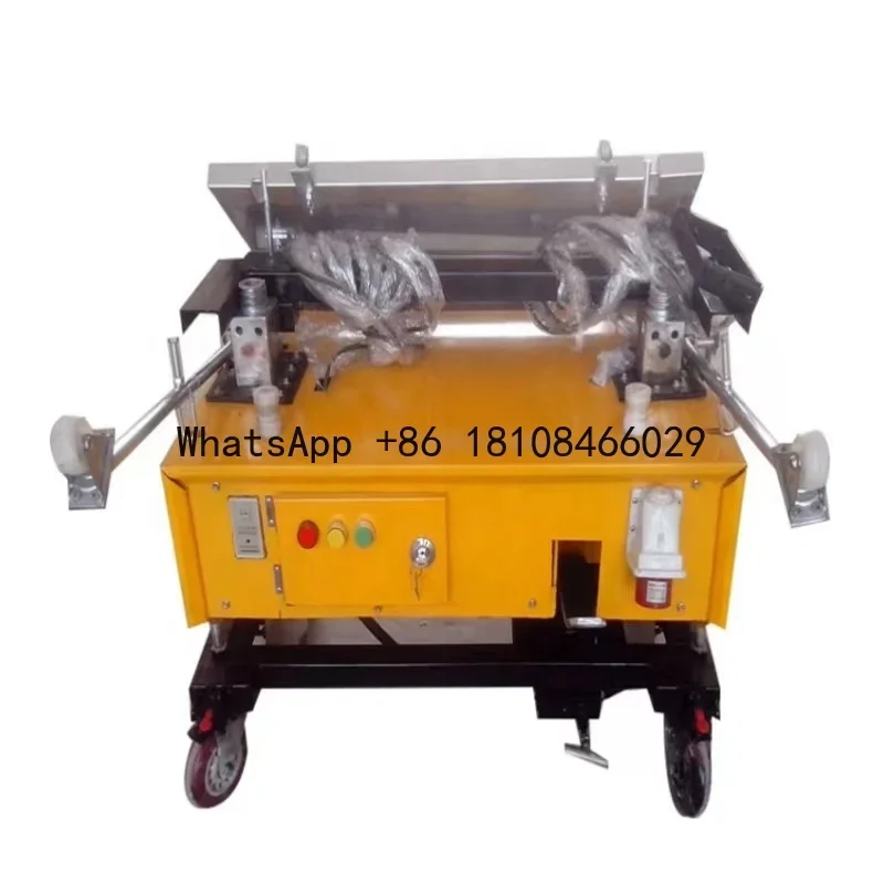 1000 mm with Rack Automatic Cement Plastering Machine / Wall Plastering Machine for sale