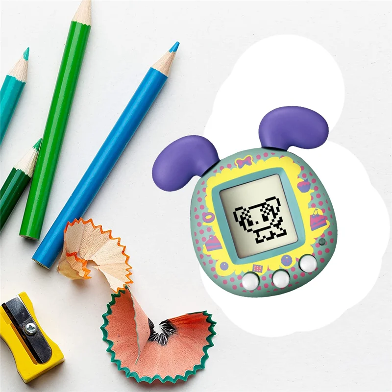 Virtual Pet Machine Retro Console di gioco portatile giocattolo elettronico digitale per animali domestici per bambini