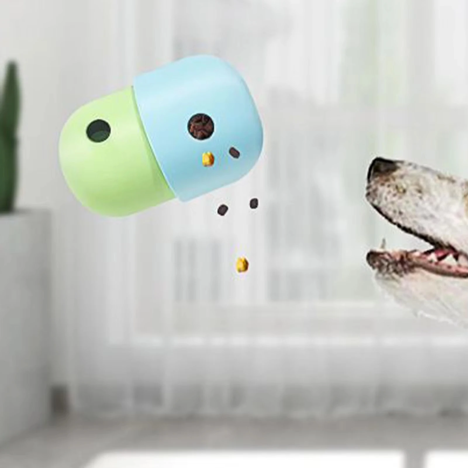 Dog Treat Dispensing Puzzle Toy Interactive IQ Training Ball For Small Medium Dogs Mental Stimulation And Slow Feeding