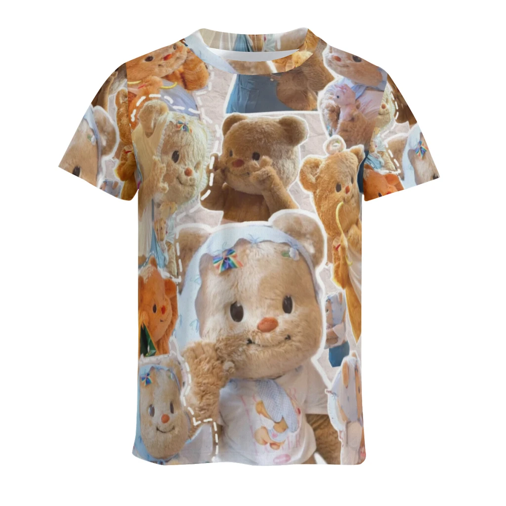 

ButterBear T Shirt Men Women Summer O-neck Short Sleeve T-shirts Clothes Clothing Tee