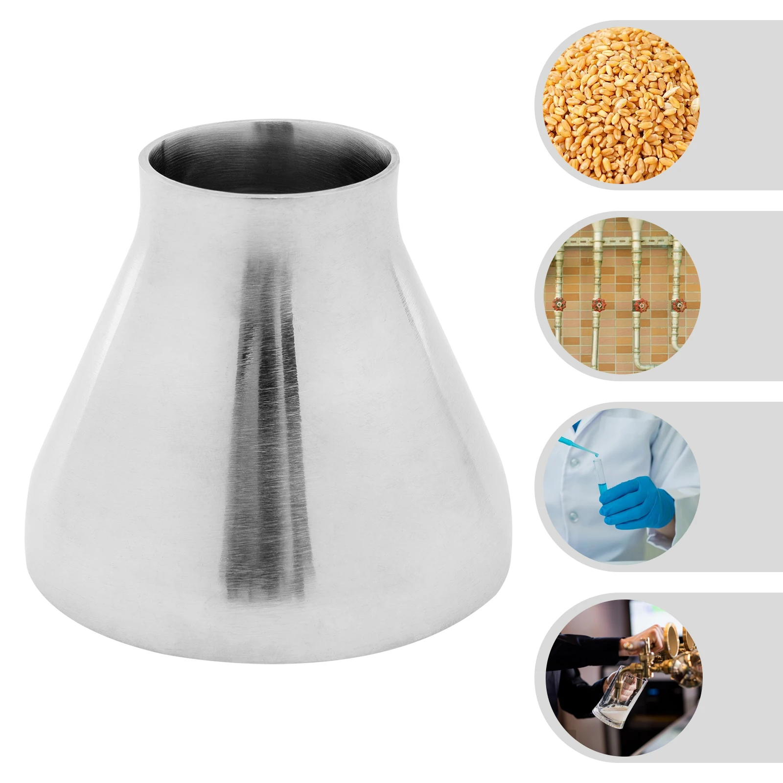 مخفض اللحام الصحي المتدرج (304 من الفولاذ المقاوم للصدأ) - معيار ISO، يقاوم التآكل/درجة الحرارة العالية، التدفق السلس (تقليل العصاف)